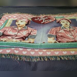 I Love Lucy Blanket